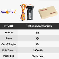 SinoTrack Mini Waterproof GPS tracker ST-901 Original For Car Motorcycle Bike Vehicle Locator Tracking Device Real time With online FREE APP