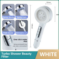 FOJO Stainless Steel 304 Square Shower Set Square Overheaded Rain Rainfall Shower Head