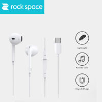 Rock Space ES08 Type-C Stereo Earphone White