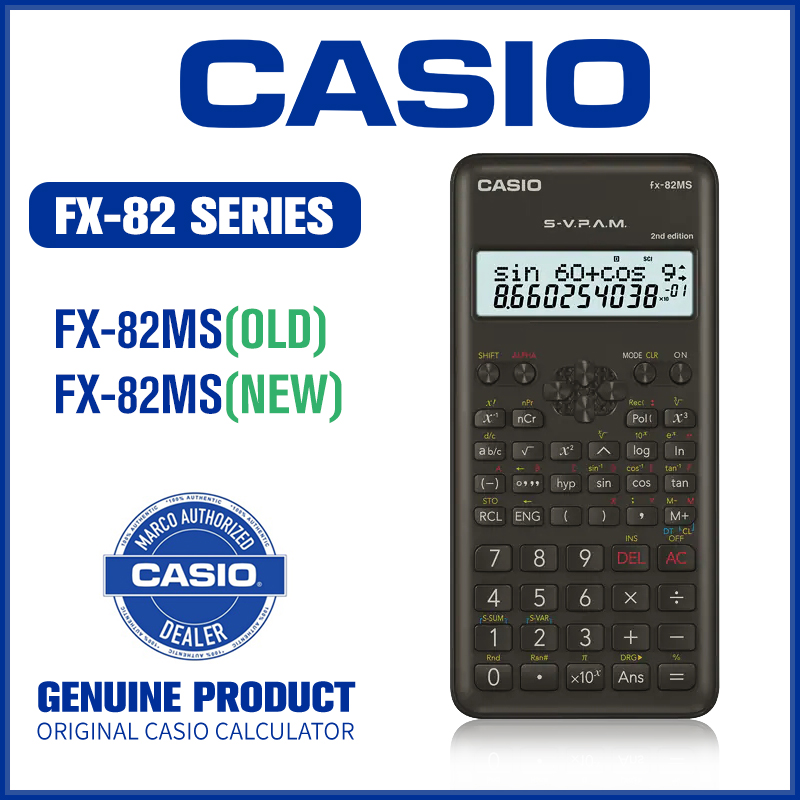 Sona Casio Fx-82ms Scientific Function Calculator