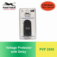 Panther PVP 2500 Voltage Surge Protector 2500 Watts with Power on Delay for Refrigerator and General Household Appliances