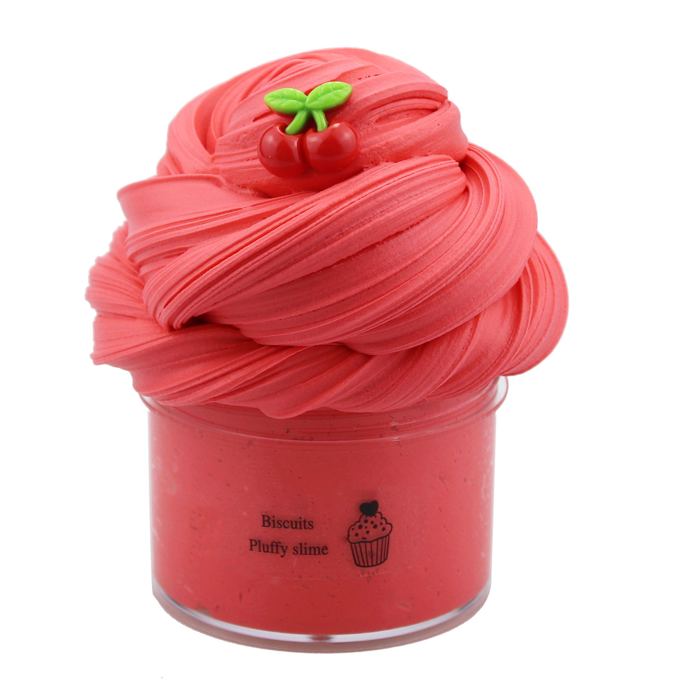 LILY & ADORA Toys 70ml Fruit Cake Slime Kit Fluffy Floam Kids Modeling Slime Clay Toys Polymer Safe Cotton Biscuit Slime AntiStress Gift for Girls/Boys