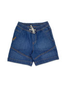 Grizzly Kids Boys Toddler Boys Garterized Denim Short Patch Pocket with Riser Cut and Sew