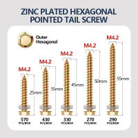 MIFFY Tex Screw For Metal And Wood 1-3 Inch Hight Quality Stainless (570pcs/boxs) Tek Screws