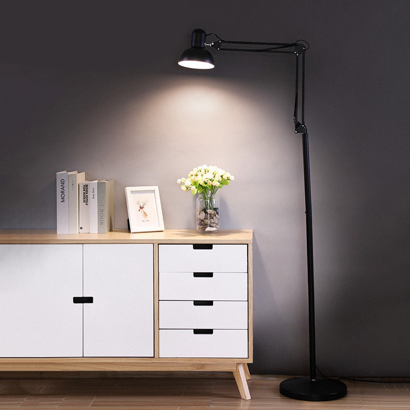 【24 Hours+COD】Bedroom Atmosphere Lamp Living Room Stand Lamp Floor Lamp Nordic