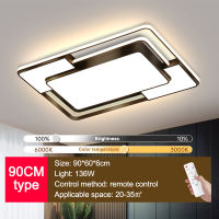 Goegous 80W 136W modern ceiling light 48cm ceiling lights modern design tri color led ceiling light with remote control nordic ceiling lamp modern ceiling light for living room dinning room bedroom