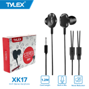 Tylex XK17 Wrap Around Earphones with Built-in Mic