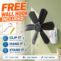 SYCAT-690-6 Blade Big Clip Fan Round Chassis Clip Fan Desk Fan 6 Blade Electric Fan Cooling Fan