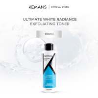 Kemans Ultimate White Radiance Exfoliating Toner (100ml) – Brightening & Smoothing Toner