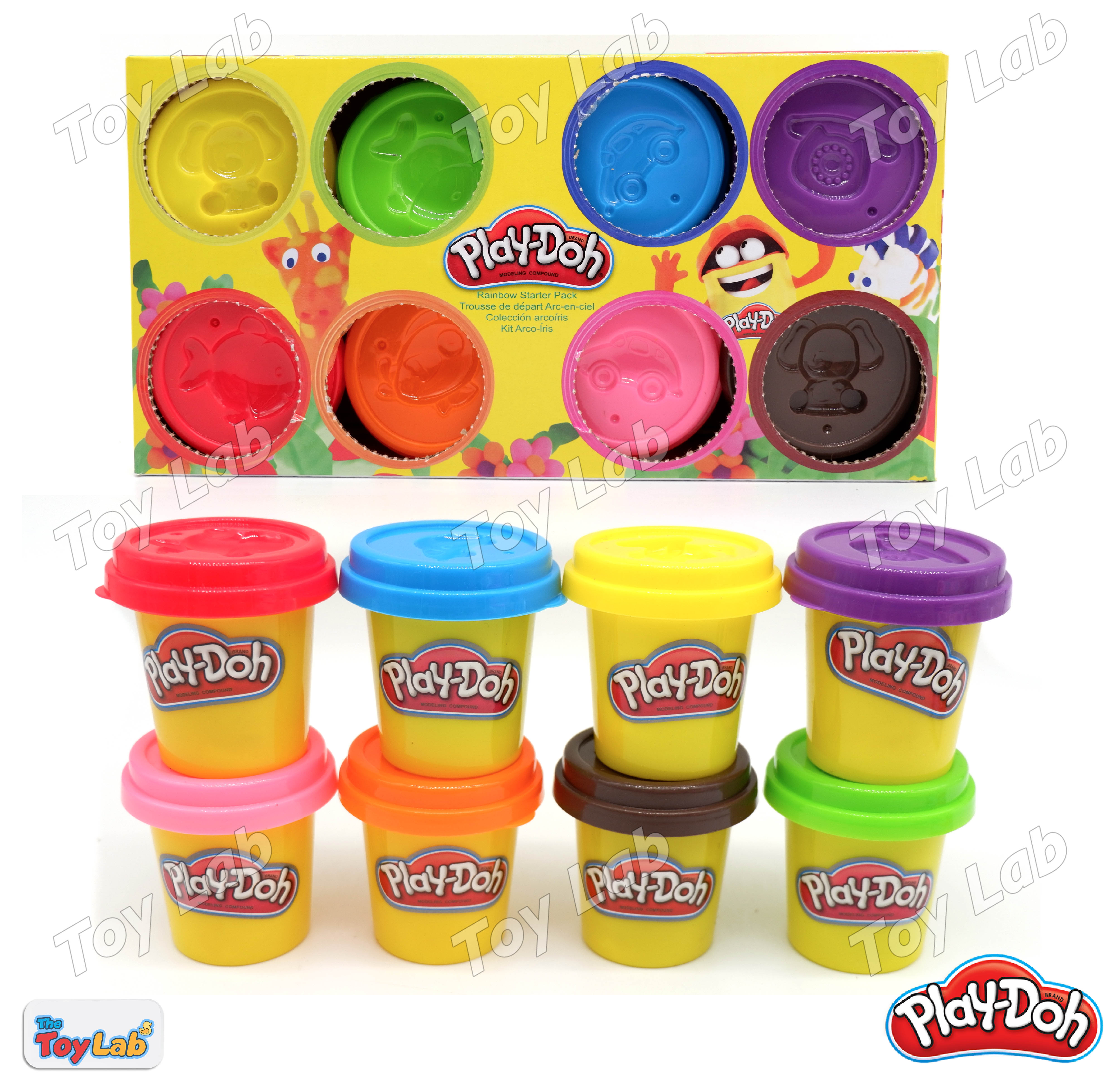 Playdoh 8 Cans Clay Play Set Art and Craft Clay Set Clay Dough Creative Learning Playing Clays Set Imported Quality Children Kids Toy Gift ToyMart Toys Play Set Simulation Toy