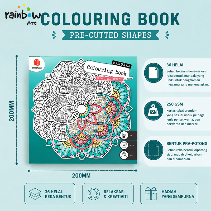 Coloring Books For Kids Children A4/20x20cm Relaxation Gift Relieve Stress Kill Time Painting Art Book Painting Coloring DIY Books