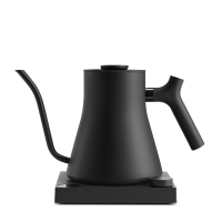 Fellow Stagg EKG PRO 220V Electric Pour-over Kettle For Coffee And Tea Matte Black and Matte White Variable Temperature Control 1200 Watt Quick Heating Built-in Brew Stopwatch | Gooseneck Kettle | 900ML Kettle