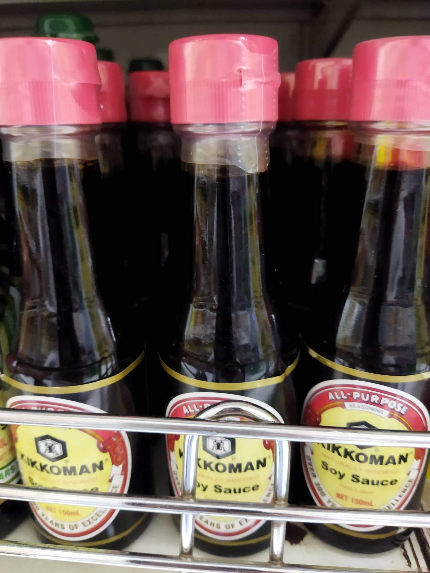 KIKKOMAN SOY SAUCE RED LABEL NATURALLY BREWED seasoning (150 mL) review