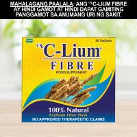 C-lium Fibre Natural Sachet 30s