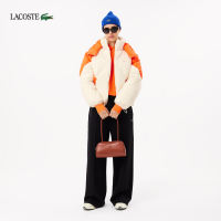 Lacoste Womens Colourblock Hooded Down Jacket
