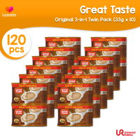 [NOVEMBER 7 2026 EXPIRY]  Bundle of 12 Great Taste Original 3-in-1 Twin Pack (33g x 10)