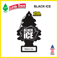 Little Trees X-Tra Strength Air Freshener Black Ice 1-PC