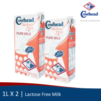 Cowhead Lactose Free Milk 1L x 2 - Pack of 2s