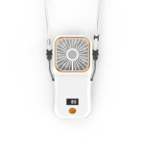 New powerbank Fan Arrived with Phone Holder Handheld Fan 4000mah Power Bank Folding Hanging Neck Pocket Electric fan