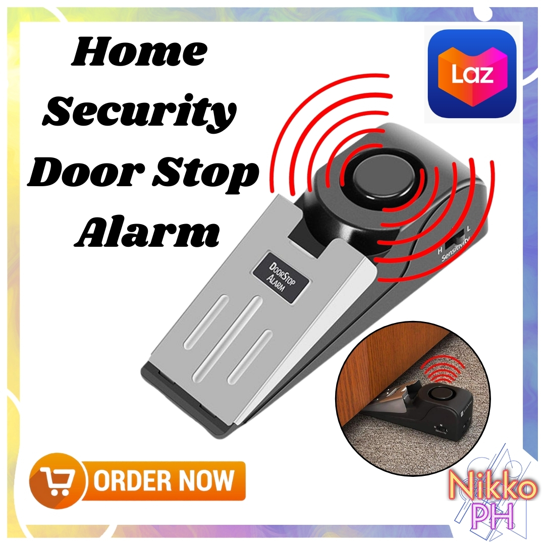 AntiTheft Security Door Stop Alarm Portable Security AntiTheft