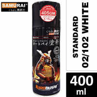 Samurai 02/102 WHITE SAMURAI PAINT 400ML MALAYSIA [Made in Malaysia]