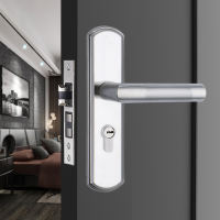 304 Stainless Steel Double Lock Door Knob Set For Bedroom Sliding Door Lock for House Inside Lock For Door Thickened Anti-theft