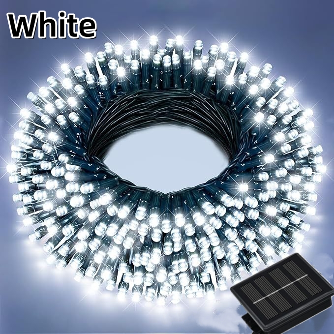 100LED Outdoors Solar String Light Modes Solar Lamp Waterproof for Gardens Wedding Party /Valentines /christmas decorations for home
