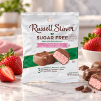 RUSSELL STOVER SUGAR-FREE STRAWBERRY FLAVORED CRÈME 1.5 OZ.