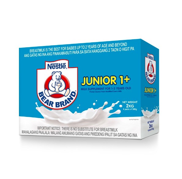 Bear Brand Junior Milk Supplement For Children 1-3 Years Old 2kg