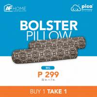AF Home Crushed Foam Bolster Pillow  B1T1 | Random Color