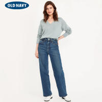 Old Navy Womens Extra High-Waisted Wide-Leg Jeans
