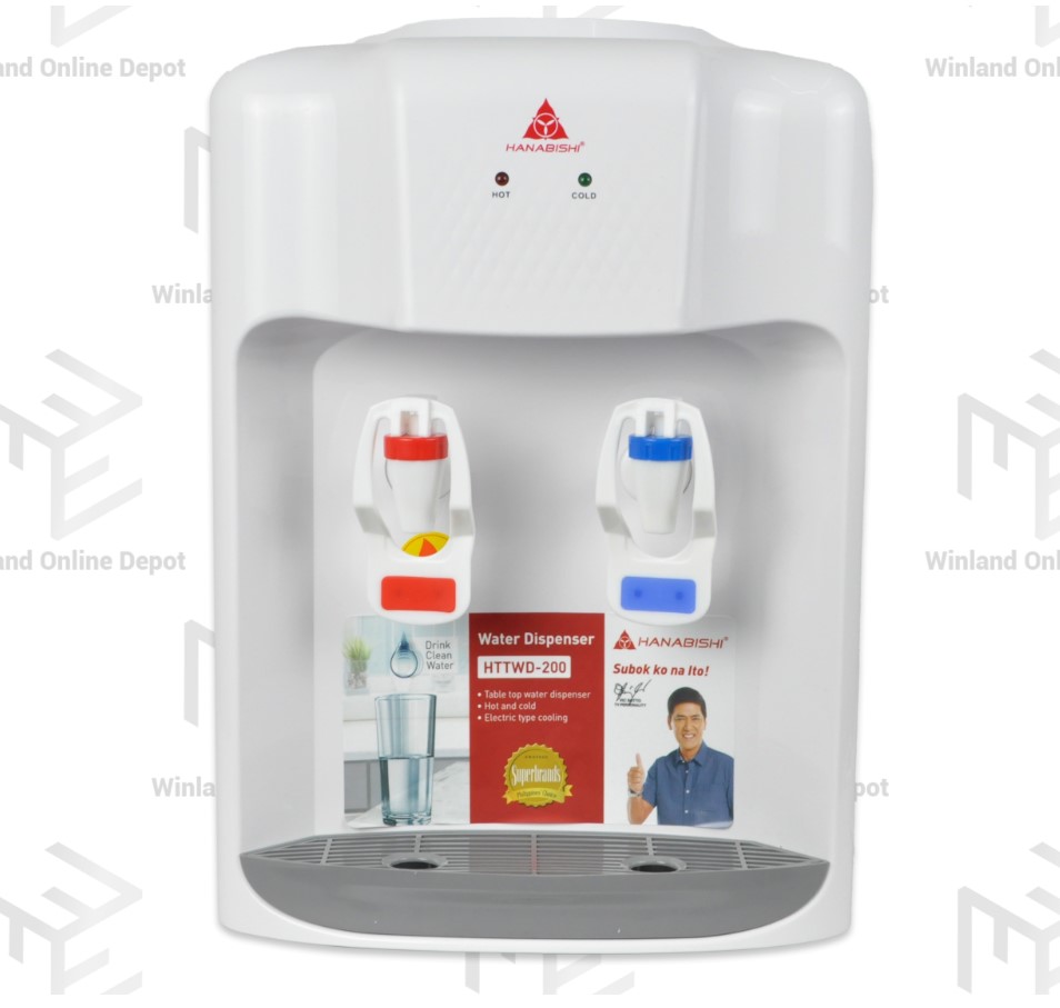Hanabishi Original Water Dispenser Table Top Hot & Cold HTTWD200 *Winland* review and price