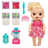 Baby Alive Magical Mixer Baby Strawberry Shake (Brown Box Packaging)