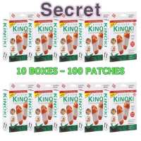 (10boxs Or 100pcs）White Original Kinoki Cleansing Detox Foot Pads Organic Herbal CIeansing Patches