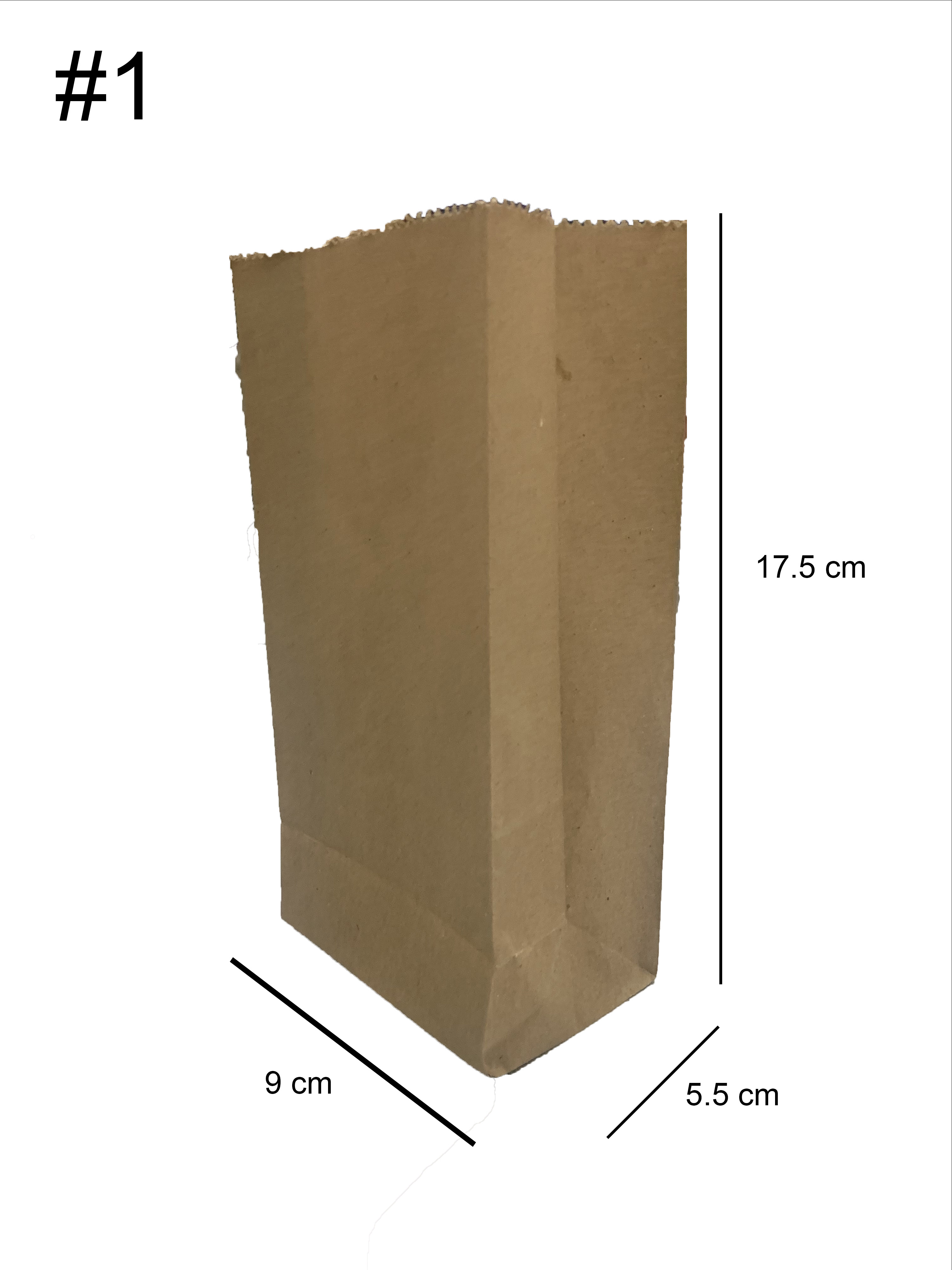 Brown Paperbag / Paper Bag / Brown bag / Take Out Bag / Kraft Bag 100 pieces (For Packaging)