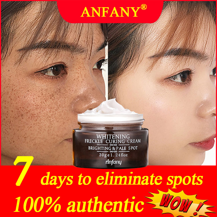 ANFANY Freckle Cream 30g Freckle Chloasma Black Spots Age Spots Remove Acne  Marks Lighten Melanin Brighten Complexion Whitening Freckle Cream anti  Aging Face Care Cream review and price