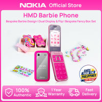 【Barbie X HMD】HMD Barbie 4G Flip Phone Dual Sim Fancy  Box  Basic Keypad Feature 1 year warranty makers of NOKIA