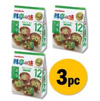 [MARUKOME]Japanese Miso Soup Assorted Pack 4 flavors 12 Servings ″AWASE MISO″