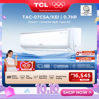 TCL KEI Series Inverter Aircon Split-type Air Conditioner (5D DC Inverter Titan Gold Technology 5-in-1 Health Filters Fast-cooling Quiet Operation Aircon)