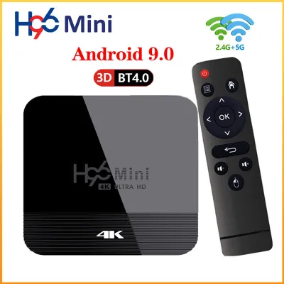 Android Box H96 Mini H8 TV Box Android 9.0 2GB 16GB RK3228 2.4G/5G Wifi BT4.0 4K Smart tv Box Youtube Media Player Set Top Box
