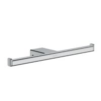 Hansgrohe AddStoris Double roll holder Chrome by Kuysen