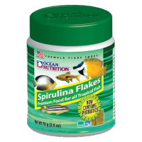 Ocean Nutrition Spirulina Flakes Marine and Freshwater Fish Food