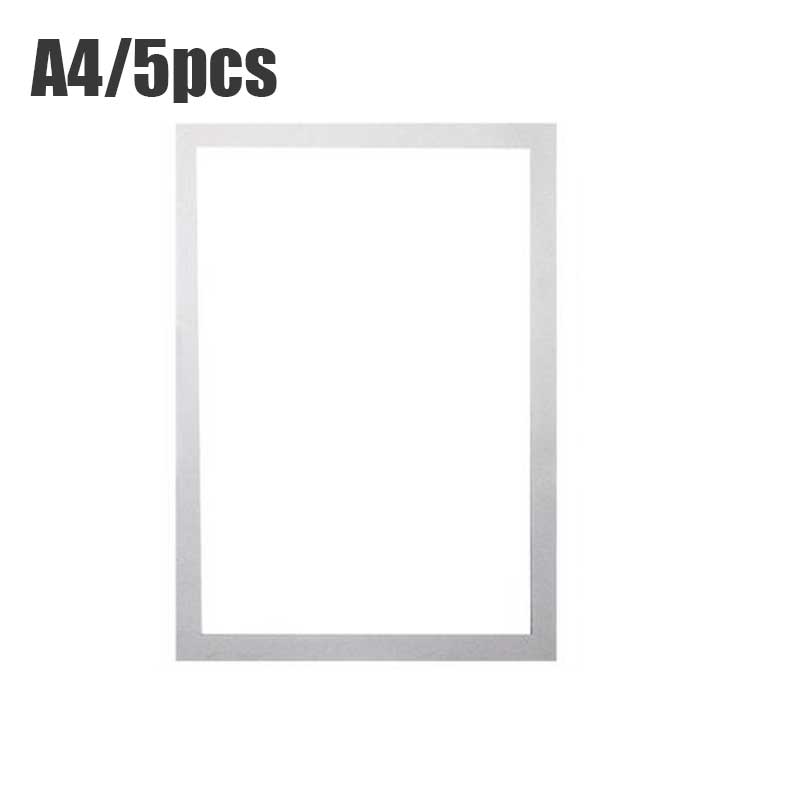 5Pcs A4 Certificate Magnetic Wall Mounted Display Board DTI BIR Business Permit Photo Frame