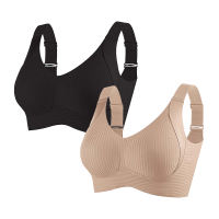 FallSweet Women Seamless Thin Minimizer Latex Bra Plus Size Paded Comfortable Underwear Full Cover Double Layer Push Up Brassiere M-4XL