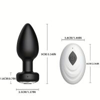 Lemezee 10 Frequency Butt Plug Wireless Remote Control Anal Plugs Vibrator Prostate Massage Sex Toys