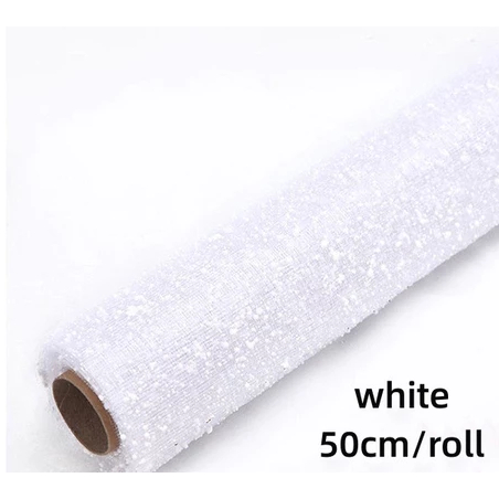 Snow Dot Gauze Bouquet Packaging Material Package Handmade DIY Flower Paper Rose Snow Point Gauze