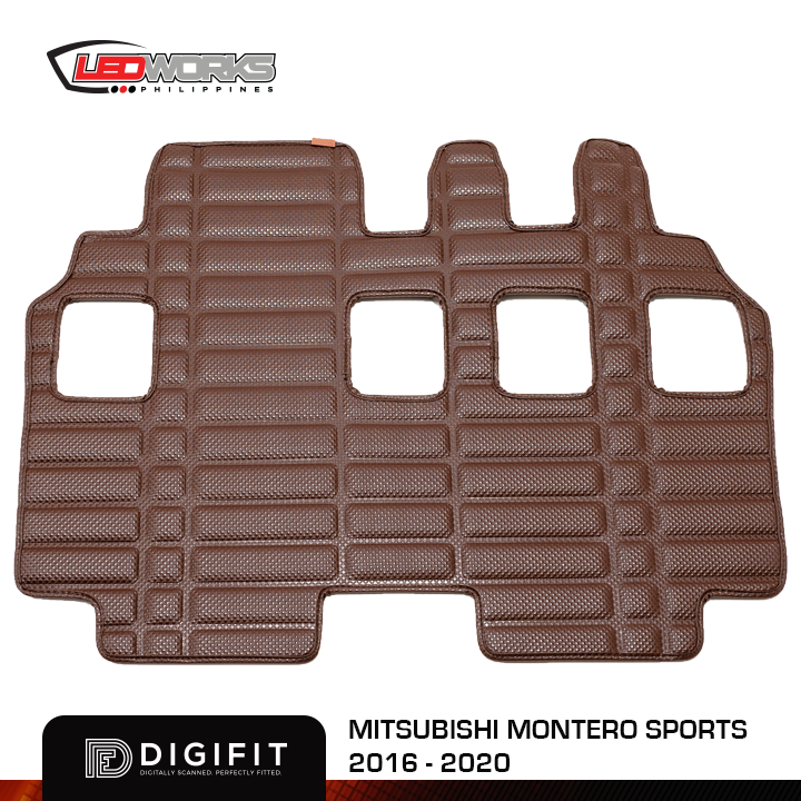 MITSUBISHI MONTERO SPORTS 20162020 Digifit Premium Car Matting /Floorliner (NOT FIT ON THE GT