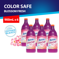 Zonrox Colorsafe Blossom Fresh Bleach (900 mL) x6