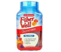 VitaFusion Fiber Well Peach Strawberry Berry 90 Gummies EXP 2027