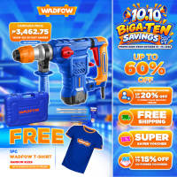 WADFOW INDUSTRIAL 1500W SDS ROTARY HAMMER DRILL CHIPPING GUN / CHIPPING JACK ELECTRIC DEMOLITION DRILL WRH2D32 WPT